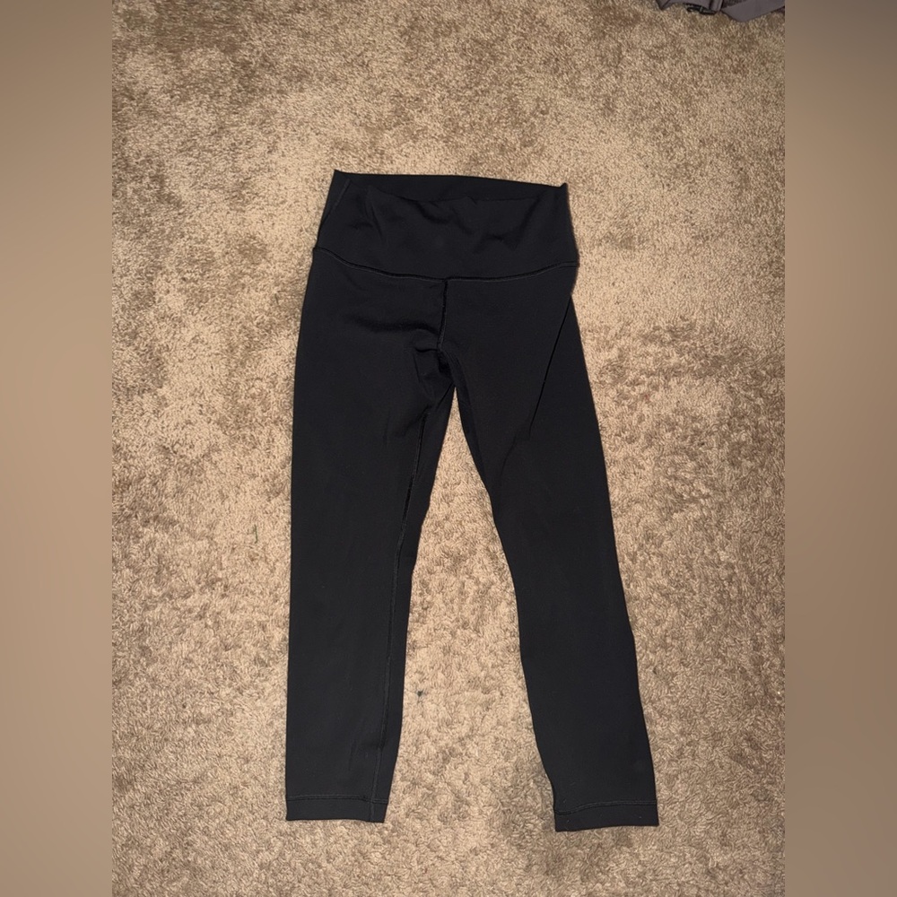 Black 25” Lululemon Align Leggings